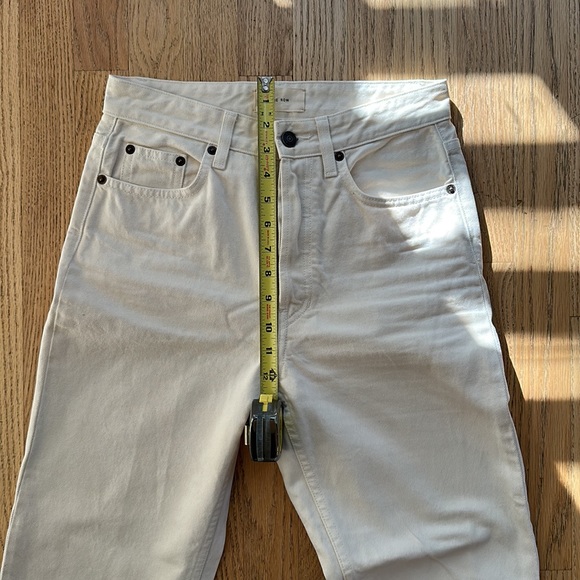 The Row Ash Jeans in Vanilla size 25 - Picture 7 of 9